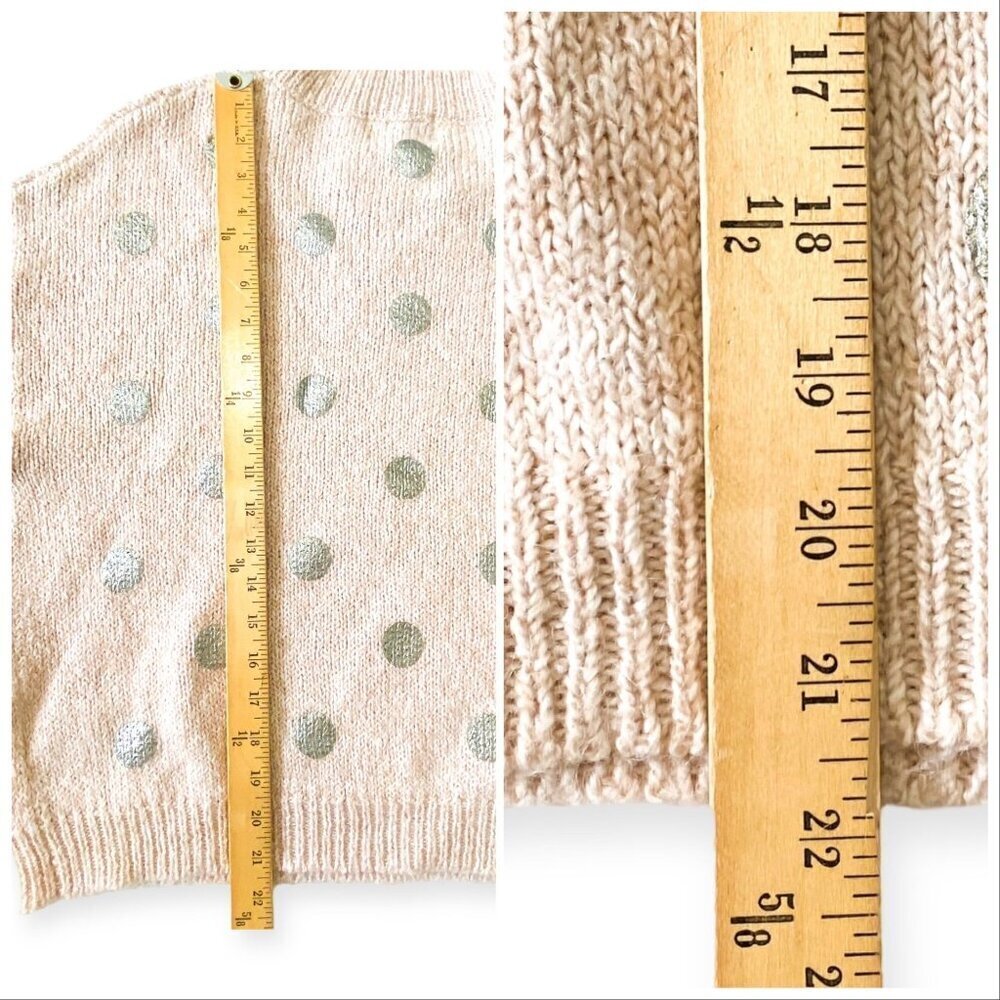 Essentiel Antwerp Hoovercraft Sweater, Size S, pale pink/beige with polka dots - Picture 14 of 14